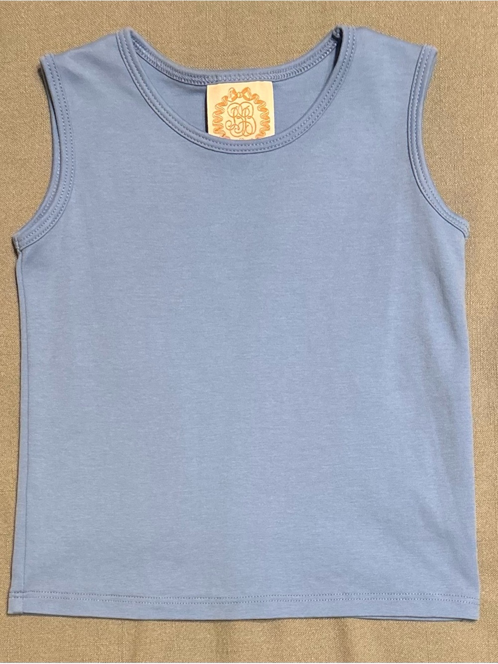 The Beaufort Bonnet Company Light Blue Girls' Tank Top